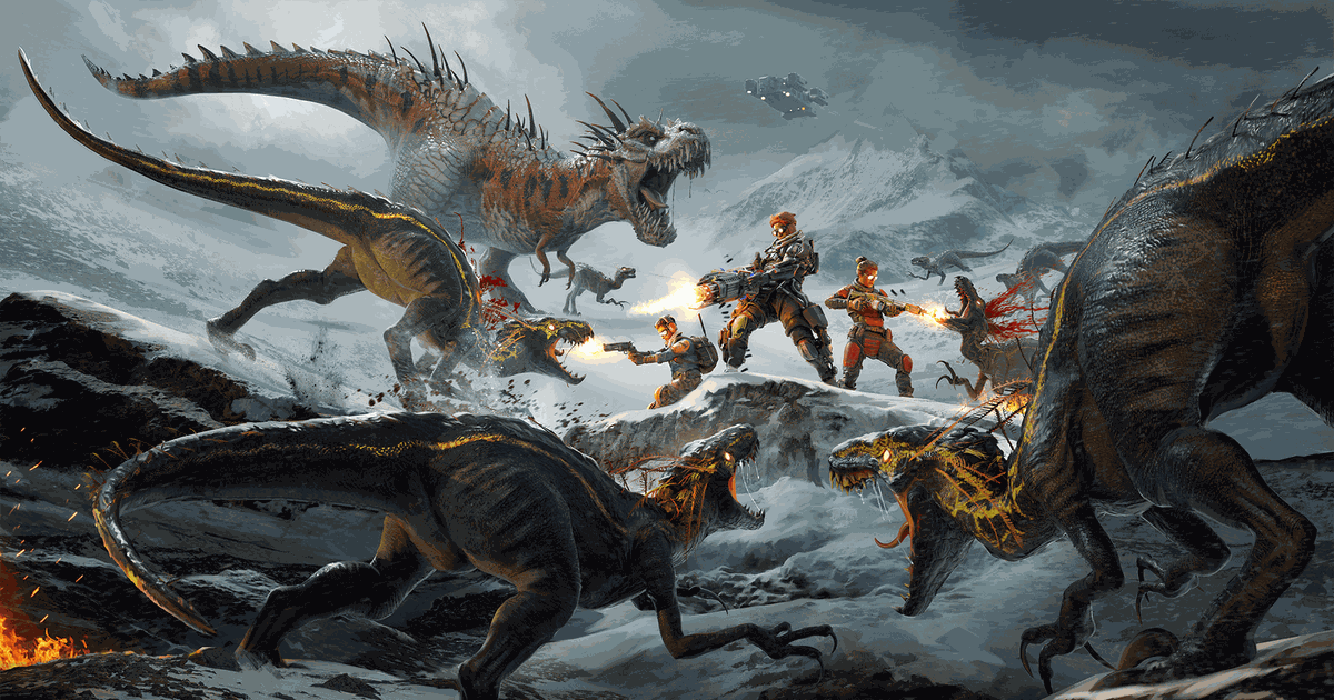 Caos glorioso de dinossauros mutantes em Second Extinction - Epic Games  Store