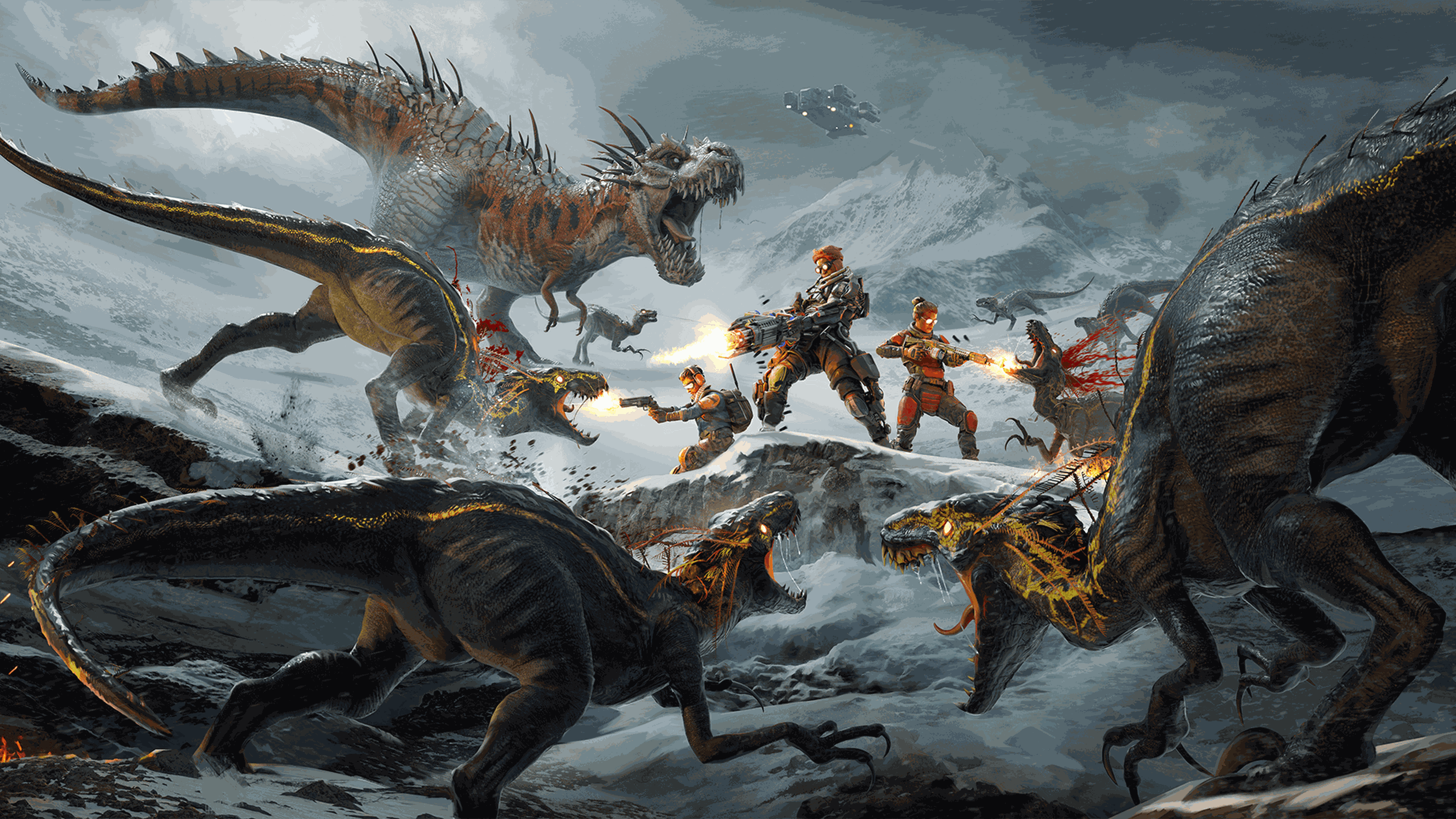 Encare dinossauros mutantes em Second Extinction, novo shooter co-op online  para PC e Xbox - GameHall