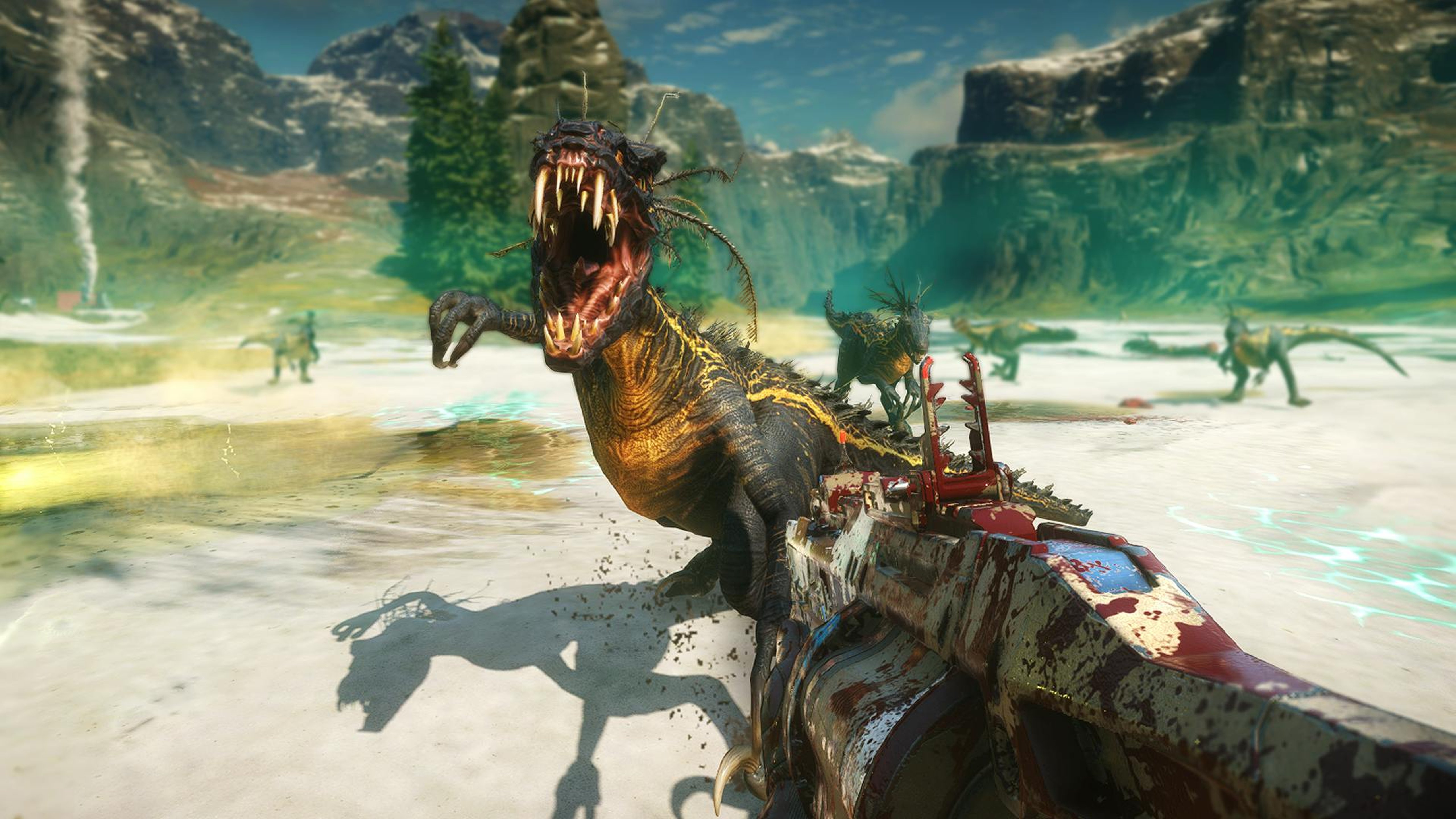 Caos glorioso de dinossauros mutantes em Second Extinction - Epic Games  Store